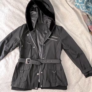 Womens Black Size Large lightweight jacket.
